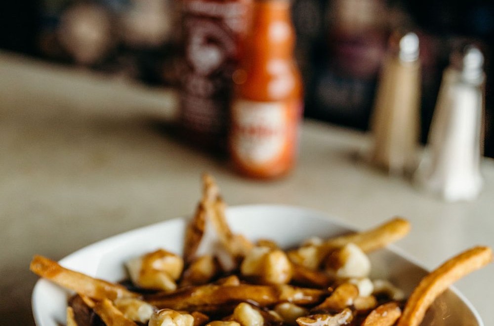 Poutine from the Brooklyn Street Local in Detroit, Michigan.