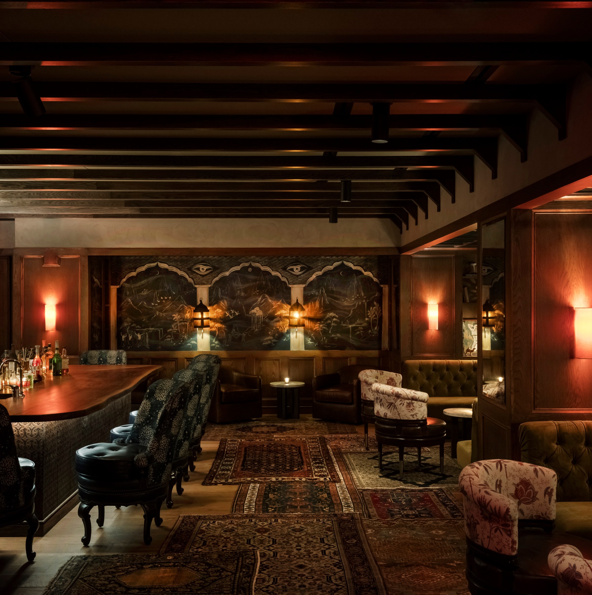 A Subterranean Japanese-Inspired Cocktail Bar Lands in Book Tower